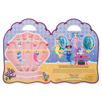 Melissa & Doug Reusable Puffy Sticker Play Set - Mermaid