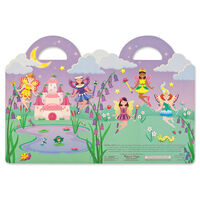 Melissa & Doug Reusable Puffy Sticker Play Set - Fairy