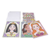 Melissa & Doug Sticker Pad Make-a-Face - Sparkling Princesses