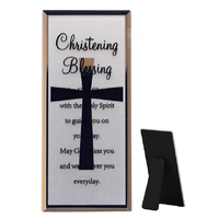 Mirror Plaque - Christening Blessing