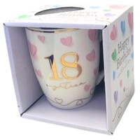 18th Birthday Sweet Heart Mug