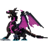 Nanoblock Animals - Deluxe Dragon Purple And Black