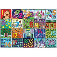 Orchard Toys Jigsaw Puzzle - Big Number 20pc with Poster