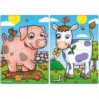 Orchard Toys Jigsaw Puzzle - First Farm Friends 2x 12pc