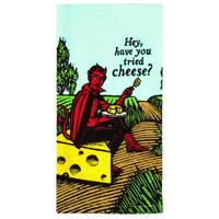 Blue Q Tea Towel - Have You Tried Cheese