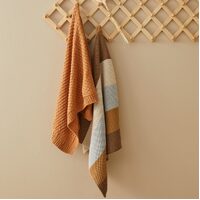 Pilbeam Jiggle & Giggle - Biscuit Basket Weave Knit Blanket