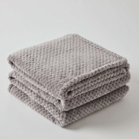 Pilbeam Living - Grey Aria Throw Blanket