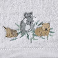 Pilbeam Jiggle & Giggle - Koala Bath Towel & Face Washer Set