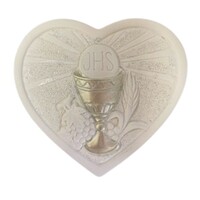 Heart Shaped Trinket Box - Communion