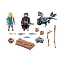 Playmobil How To Train Your Dragon 3 - Hiccup and Astrid with Baby Dragon