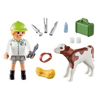 Playmobil Country - Special Plus Veterinarian With Calf