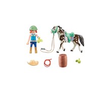 Playmobil Horses of Waterfall - Feeding Time with Ellie and Sawdust