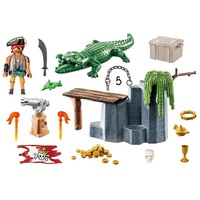 Playmobil Pirates - Starter Pack Pirate with Alligator