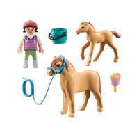 Playmobil Horses of Waterfall - Child with Pony and Foal