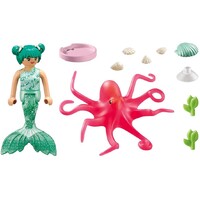 Playmobil Princess Magic - Mermaid with Colour-Changing Octopus