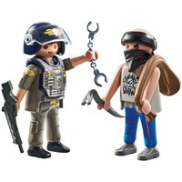 Playmobil Action Heroes - DuoPack: SWAT & Bandit