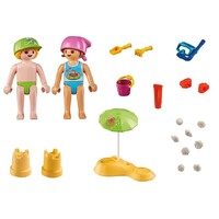 Playmobil Special Plus - Kids with Sand Castle