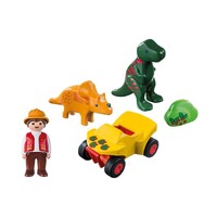 Playmobil 1.2.3 - Explorer with Dinos