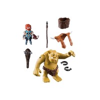 Playmobil Knights - Giant Troll with Dwarf Fighter