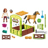 Playmobil Spirit Riding Free - Lucky & Spirit with Horse Stable