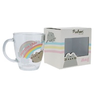 Pusheen Self Care Club - Glass Mug