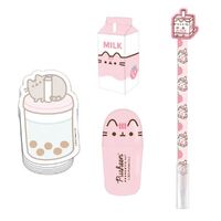 Pusheen Sips - Stationery Set In Plastic Cup