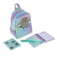 Pusheen Tie Dye - Mini Backpack Keyring Set