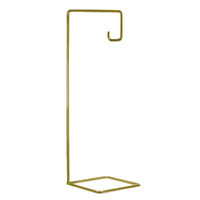 Hallmark Keepsake Ornament Display Stand Geometric Gold-Tone Metal