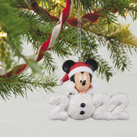 2022 Hallmark Keepsake Ornament - Disney Mickey Mouse A Year of Disney Magic