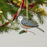 2022 Hallmark Keepsake Ornament - The Beauty of Birds Tufted Titmouse