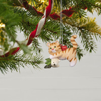 2022 Hallmark Keepsake Ornament - Mischievous Kittens Tabby