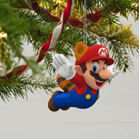 2022 Hallmark Keepsake Ornament - Nintendo Super Mario Powered Up With Mario Raccoon Mario