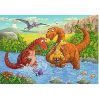 Ravensburger Puzzle 2 x 24pc - Dinosaurs at Play