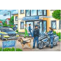 Ravensburger Puzzle 2 x 24pc - Police at Work