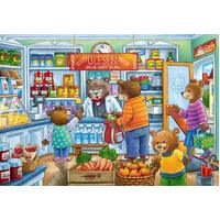 Ravensburger Puzzle 2 x 12pc - Let's Go Shopping