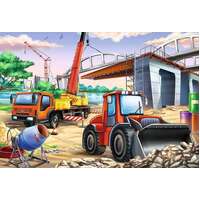 Ravensburger Puzzle 2 x 24pc - Construction & Cars