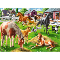 Ravensburger Puzzle 60pc - Happy Horses