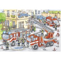 Ravensburger Puzzle 2 x 24pc - Heroes in Action