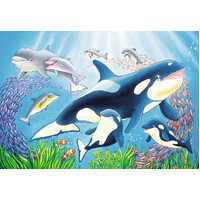 Ravensburger Puzzle 2 x 24pc - Colourful Underwater World