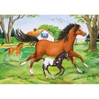 Ravensburger Puzzle 2 x 24pc - World of Horses