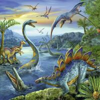 Ravensburger Puzzle 3 x 49pc - Dinosaur Fascination