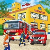 Ravensburger Puzzle 3 x 49pc - Fire Brigade Run