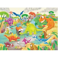 Ravensburger Puzzle 60pc - Time Travelling Dinos