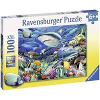 Ravensburger Puzzle 100pc XXL - Reef of the Sharks