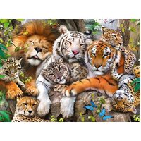 Ravensburger Puzzle 200pc XXL - Big Cat Nap