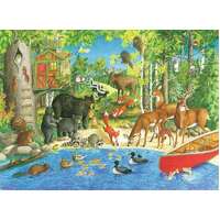 Ravensburger Puzzle 200pc XXL - Woodland Friends