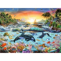 Ravensburger Puzzle 200pc XXL - Orca Paradise