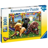 Ravensburger Puzzle 100pc XXL - Puppy Picnic