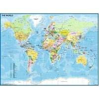 Ravensburger Puzzle 200pc XXL - Map of the World