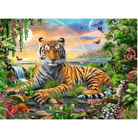 Ravensburger Puzzle 300pc XXL - Tiger at Sunset